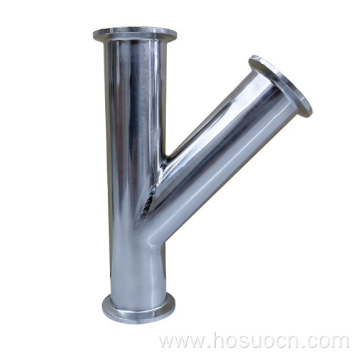 Stainless Steel Pipe Fittings Y Tee